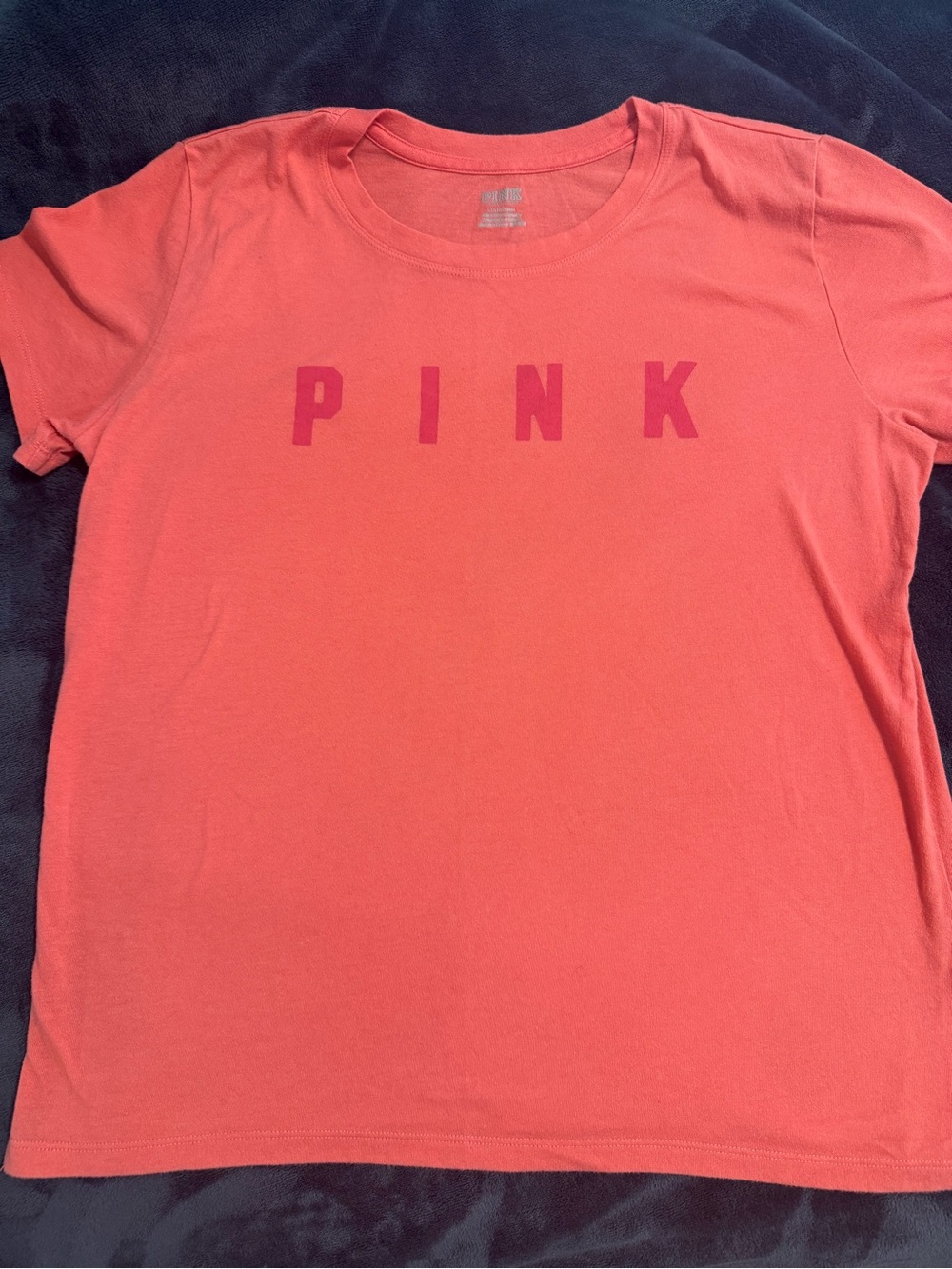PINK Victoria’s Secret Large Coral Tee